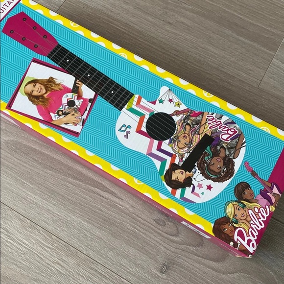 Barbie 21" Mini Guitar New in Box - Picture 2 of 2